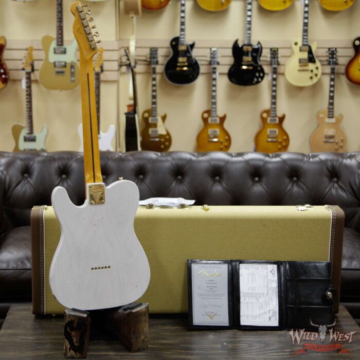 Fender Custom Shop Yuriy Shishkov Masterbuilt Retro Decor Telecaster Journeyman Relic Authentic 1930’s Wallpaper w/Damask Motif - Image 10