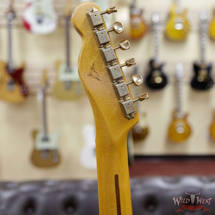 Fender Custom Shop Yuriy Shishkov Masterbuilt Retro Decor Telecaster Journeyman Relic Authentic 1930’s Wallpaper w/Damask Motif - Image 6