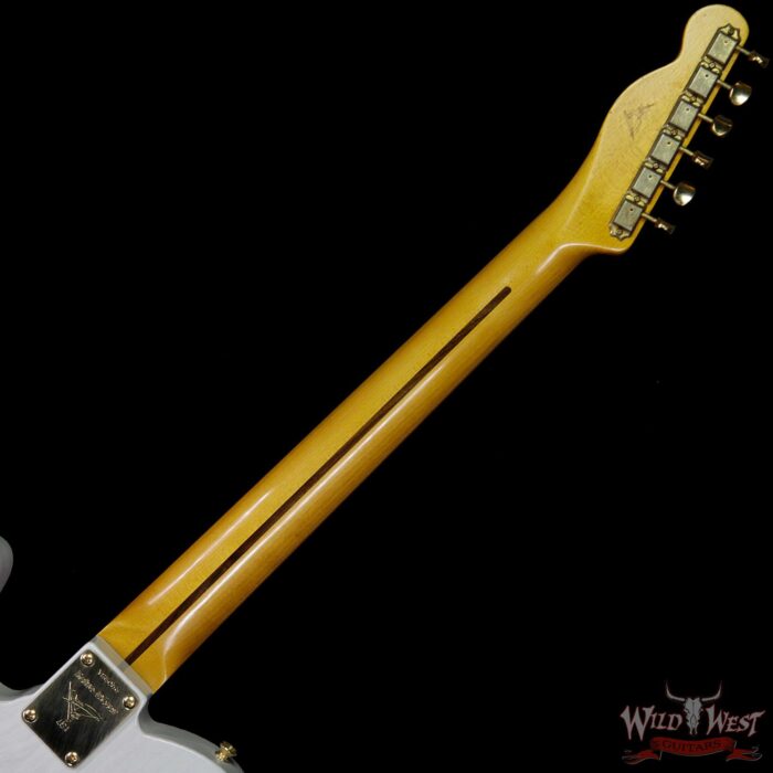 Fender Custom Shop Yuriy Shishkov Masterbuilt Retro Decor Telecaster Journeyman Relic Authentic 1930’s Wallpaper w/Damask Motif - Image 7