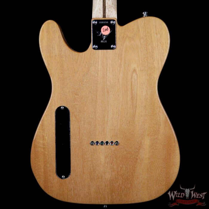 Fender Custom Shop Masterbuilt Spalted Maple Top Telecaster Birdseye Neck Natural by Yuriy Shishkov - Image 7