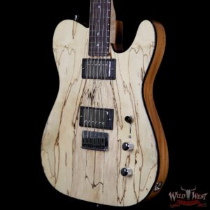 Fender Custom Shop Masterbuilt Spalted Maple Top Telecaster Birdseye Neck Natural by Yuriy Shishkov - Image 2