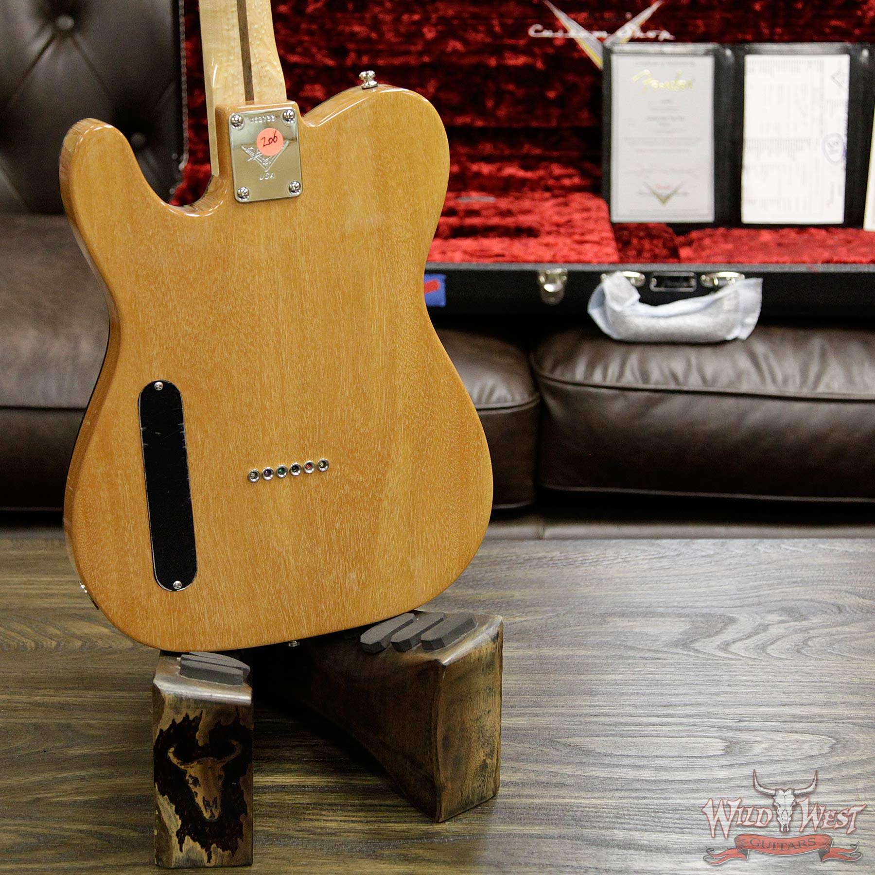 fendercs-mbys-spaltemapletele-natural-ys2733-d4__wwg.jpg Fender Custom Shop Masterbuilt Spalted Maple Top Telecaster Birdseye Neck Natural by Yuriy Shishkov - Image 16