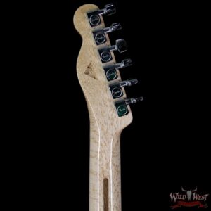 Fender Custom Shop Masterbuilt Spalted Maple Top Telecaster Birdseye Neck Natural by Yuriy Shishkov - Image 10