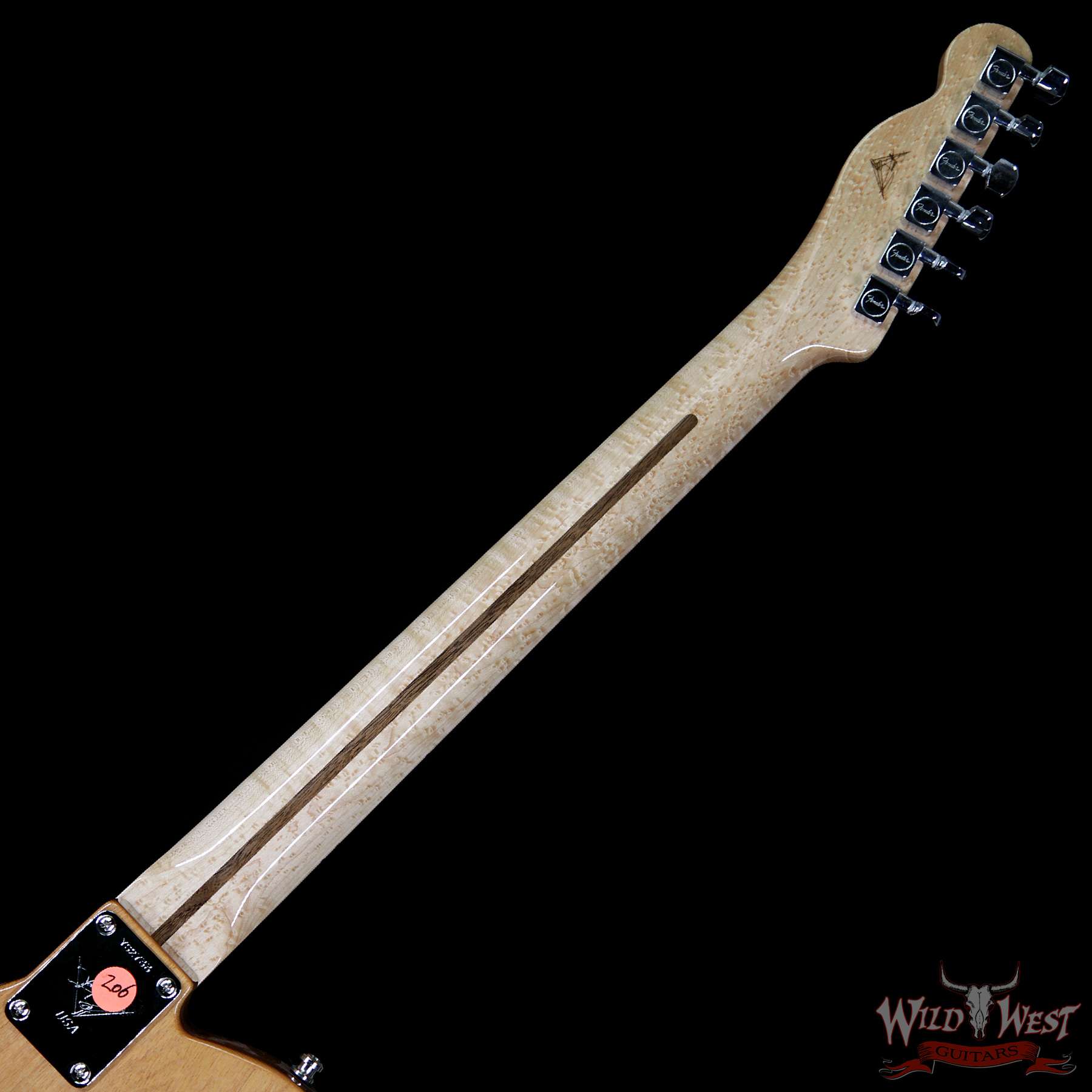 fendercs-mbys-spaltemapletele-natural-ys2733-nb__wwg.jpg Fender Custom Shop Masterbuilt Spalted Maple Top Telecaster Birdseye Neck Natural by Yuriy Shishkov - Image 11