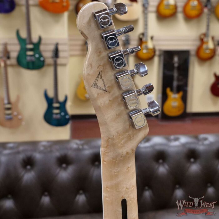 Fender Custom Shop Yuriy Shishkov Masterbuilt HS Telecaster Custom NOS Rosewood Board Surf Green - Image 10