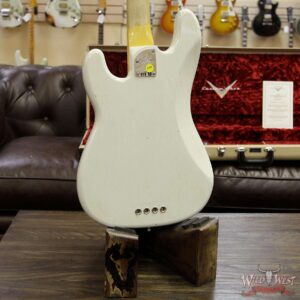2018 NAMM Fender Custom Shop Postmodern Bass Precision Bass with Jazz Bass Neck Journeyman Relic Desert Tan - Image 14