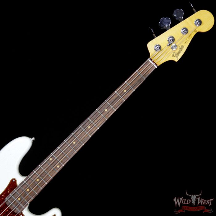 2018 NAMM Fender Custom Shop Postmodern Bass Precision Bass with Jazz Bass Neck Journeyman Relic Desert Tan - Image 8