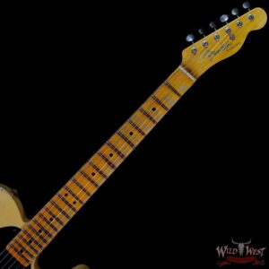 Fender Custom Shop Limited 50’s Pine Esquire Hand-Wound Pickup Super Heavy Relic Aged Nocaster Blonde 6.90 LBS - Image 4