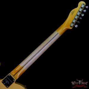 Fender Custom Shop Limited 50’s Pine Esquire Hand-Wound Pickup Super Heavy Relic Aged Nocaster Blonde 6.90 LBS - Image 5