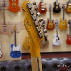 Fender Custom Shop Limited 50’s Pine Esquire Hand-Wound Pickup Super Heavy Relic Aged Nocaster Blonde 6.90 LBS - Image 10