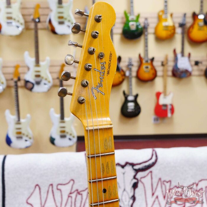 Fender Custom Shop Limited 70th Anniversary Broadcaster (Telecaster) Relic Nocaster Blonde R108801 - Image 7