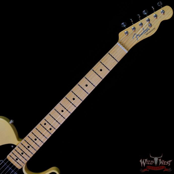 Fender Custom Shop 70th Anniversary Broadcaster NOS Time Capsule Hand-Wound Pickups Nocaster Blonde - Image 4