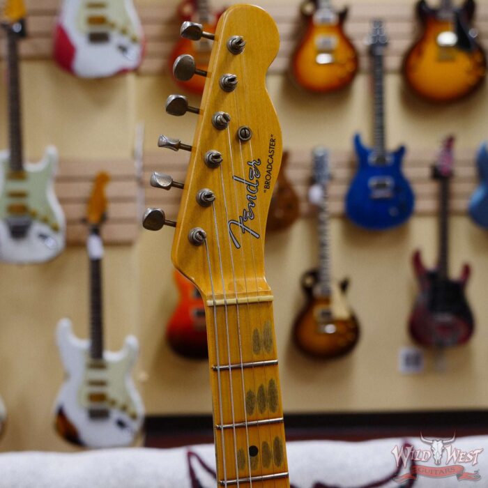 Fender Custom Shop Limited Edition 70th Anniversary Broadcaster (Telecaster) Relic Nocaster Blonde R108954 - Image 7