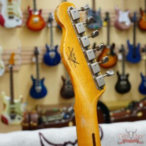 Fender Custom Shop Limited Edition 70th Anniversary Broadcaster (Telecaster) Relic Nocaster Blonde 7.50 LBS - Image 11