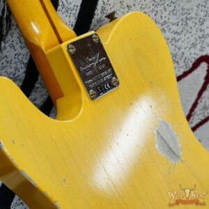 Fender Custom Shop Limited Edition 70th Anniversary Broadcaster (Telecaster) Relic Nocaster Blonde 7.50 LBS - Image 13