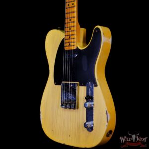 Fender Custom Shop Limited Edition 70th Anniversary Broadcaster (Telecaster) Relic Nocaster Blonde R112698 - Image 2