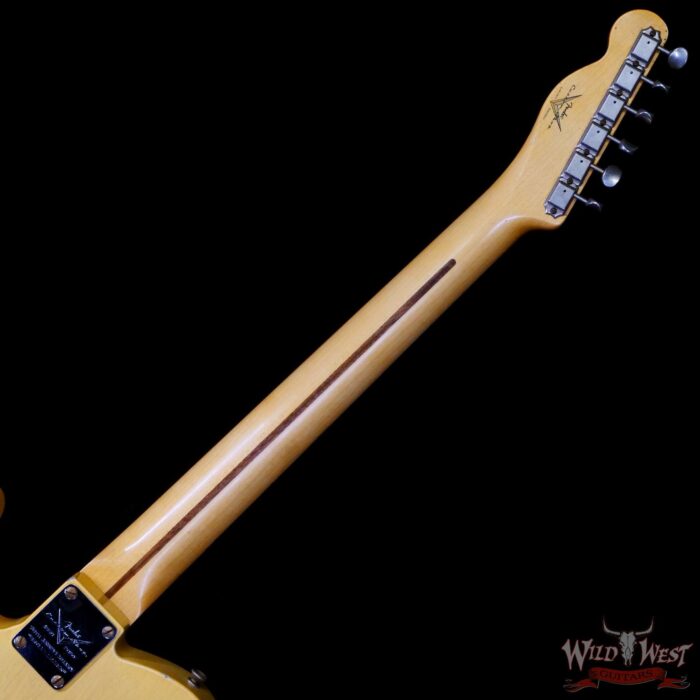 Fender Custom Shop Limited Edition 70th Anniversary Broadcaster (Telecaster) Relic Nocaster Blonde R113523 - Image 5