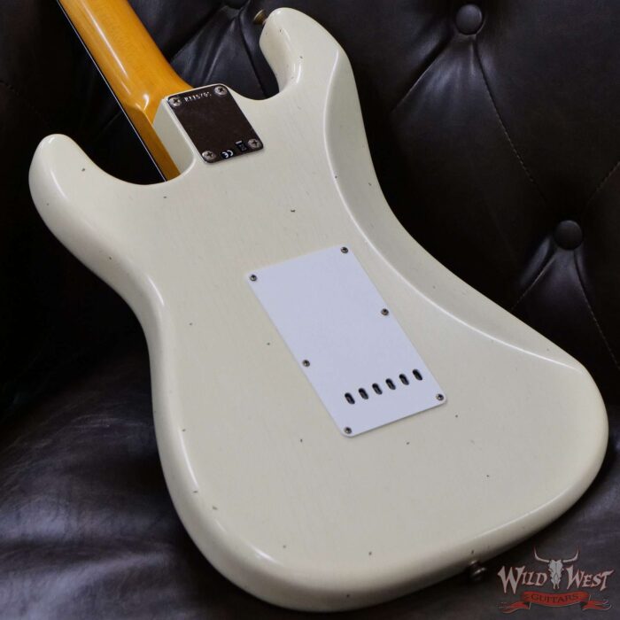 Fender Custom Shop 1963 Stratocaster Hand-Wound Pickups Journeyman Relic Vintage White - Image 11