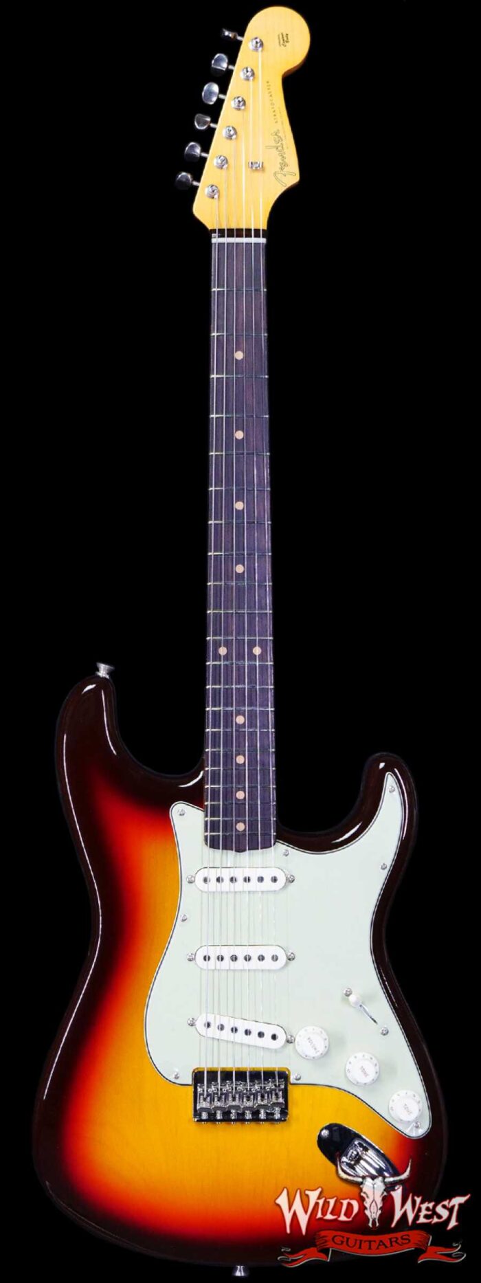 Fender Custom Shop Vintage Custom ‘59 1959 Hardtail Stratocaster Time Capsule Package Chocolate 3-Color Sunburst - Image 1