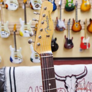 Fender Custom Shop 1962 Telecaster Custom Rosewood Slab Board Hand-Wound Pickups Heavy Relic Fiesta Red - Image 7