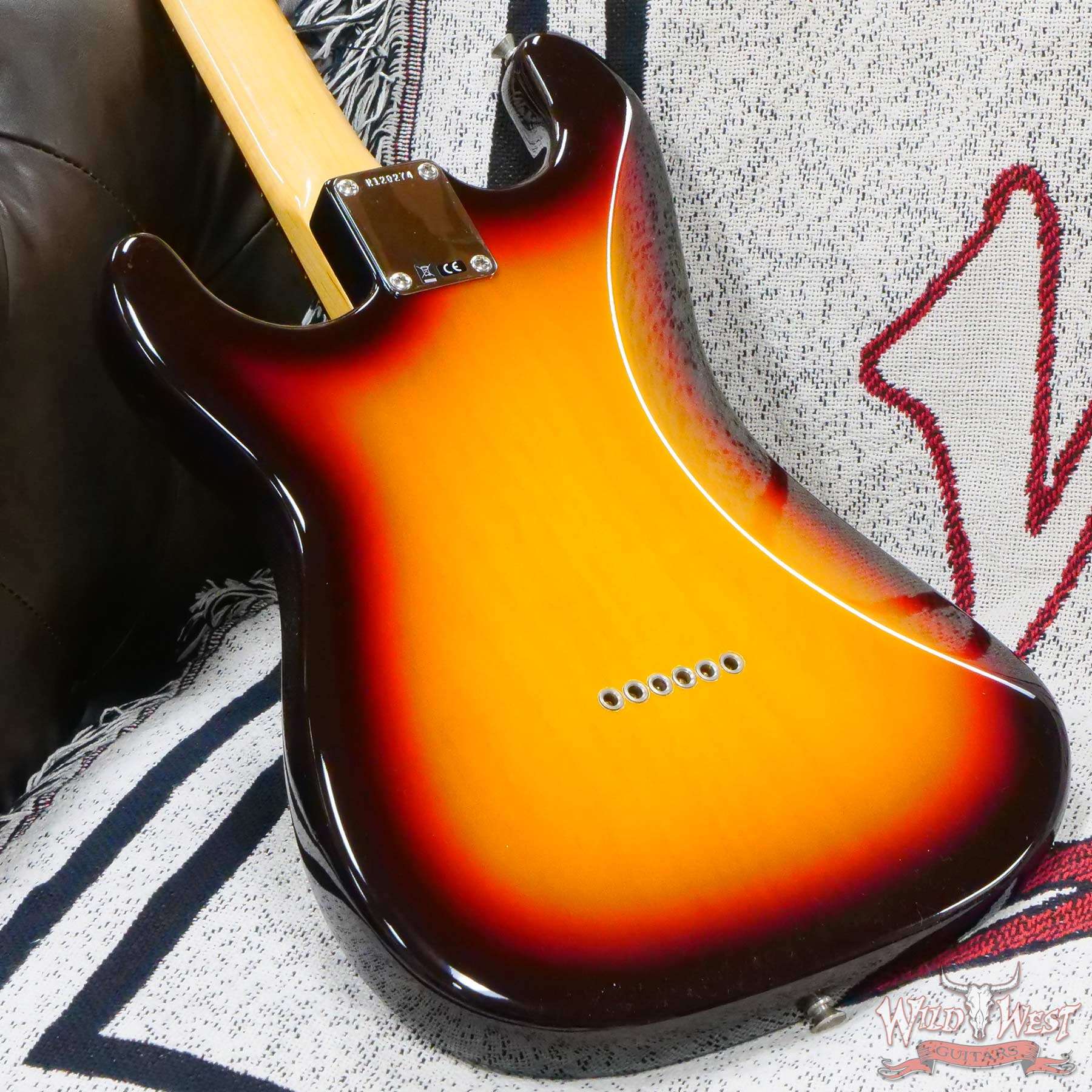 fendercs-r120274-d6__wwg.jpg Fender Custom Shop Vintage Custom ‘59 1959 Hardtail Stratocaster Time Capsule Package Chocolate 3-Color Sunburst - Image 11