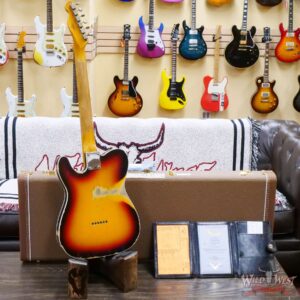 Fender Custom Shop 1962 Telecaster Custom Rosewood Slab Board Hand-Wound Pickups Heavy Relic 3 Tone Sunburst - Image 10