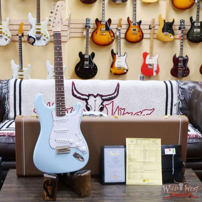 Fender Custom Shop 1960 Stratocaster Rosewood Fingerboard NOS Sonic Blue - Image 6