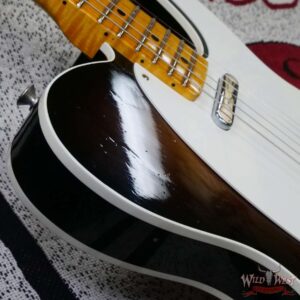 Fender Custom Shop Limited Edition 50’s Telecaster Flame Maple Neck Hand-Wound Journeyman Relic 2 Tone Sunburst - Image 9