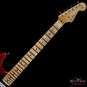 Fender Custom Shop 1959 Stratocaster Maple Neck Relic Candy Apple Red - Image 4