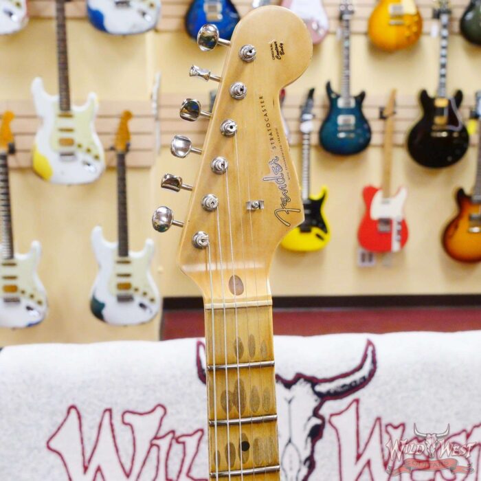 Fender Custom Shop 1959 Stratocaster Maple Neck Relic Candy Apple Red - Image 7