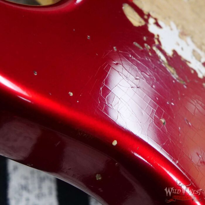 Fender Custom Shop 1959 Stratocaster Maple Neck Relic Candy Apple Red - Image 13