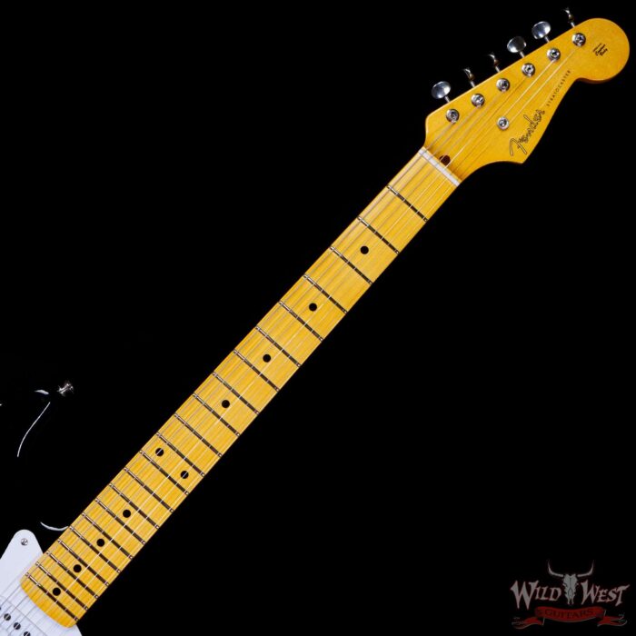 Fender Custom Shop Vintage Custom ‘55 1955 Hardtail Stratocaster Time Capsule Package Aged Black 6.55 LBS - Image 4