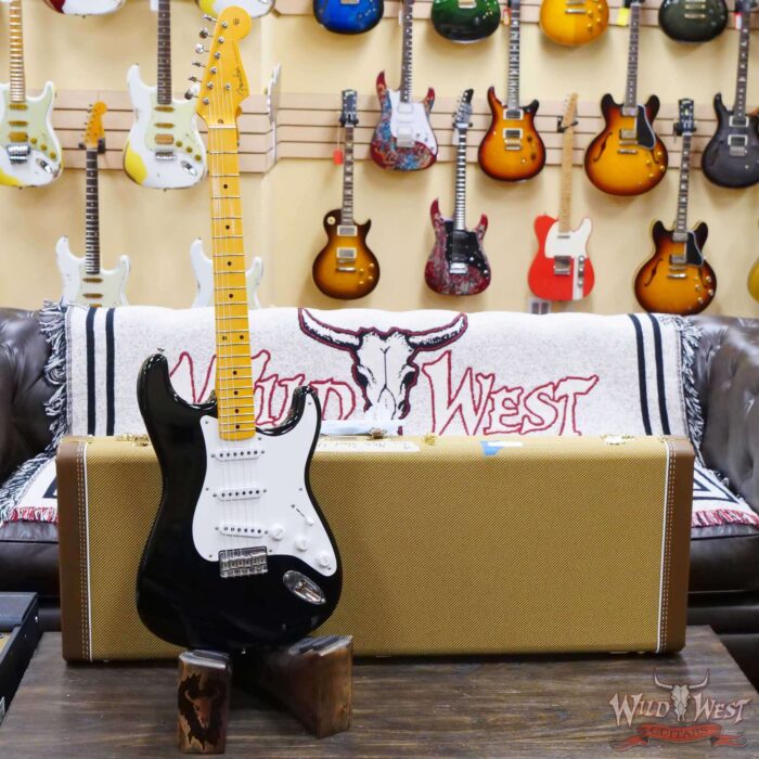 Fender Custom Shop Vintage Custom ‘55 1955 Hardtail Stratocaster Time Capsule Package Aged Black 6.55 LBS - Image 6