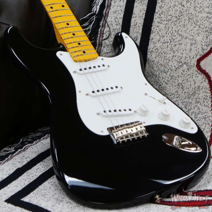 Fender Custom Shop Vintage Custom ‘55 1955 Hardtail Stratocaster Time Capsule Package Aged Black 6.55 LBS - Image 8