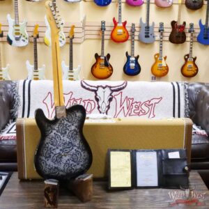 Fender Custom Shop 50s Thinline Telecaster Hand-Wound Pickups Maple Neck Relic Black Paisley - Image 9