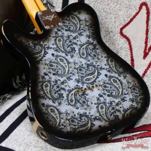Fender Custom Shop 50s Thinline Telecaster Hand-Wound Pickups Maple Neck Relic Black Paisley - Image 11