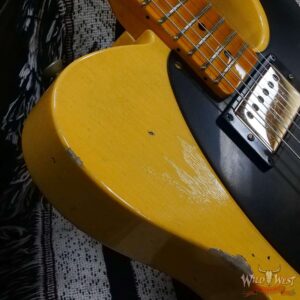 Fender Custom Shop Limited Edition 1951 Telecaster HS Relic Aged Nocaster Blonde 7.10 LBS - Image 9