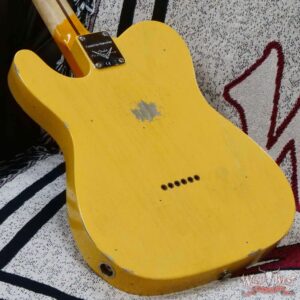Fender Custom Shop Limited Edition 1951 Telecaster HS Relic Aged Nocaster Blonde 7.10 LBS - Image 13