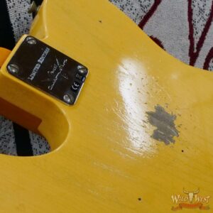 Fender Custom Shop Limited Edition 1951 Telecaster HS Relic Aged Nocaster Blonde 7.10 LBS - Image 14