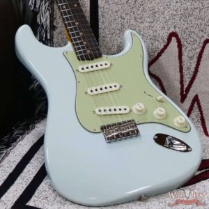 Fender Custom Shop Vintage Custom ‘59 1959 Hardtail Stratocaster Time Capsule Package Faded Aged Sonic Blue 6.90 LBS - Image 8