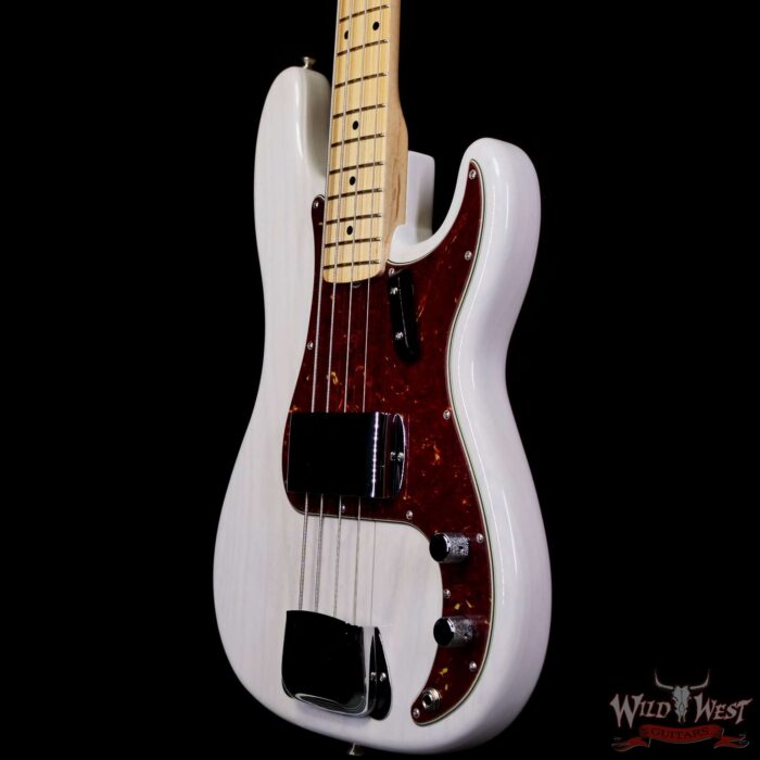 Fender Custom Shop 1959 Precision Bass P-Bass Maple Neck NOS White Blonde 9.15 LBS - Image 2