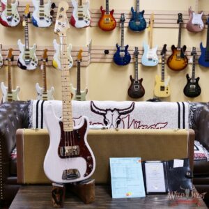 Fender Custom Shop 1959 Precision Bass P-Bass Maple Neck NOS White Blonde 9.15 LBS - Image 6