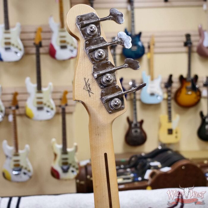 Fender Custom Shop 1959 Precision Bass P-Bass Maple Neck NOS White Blonde 9.15 LBS - Image 10