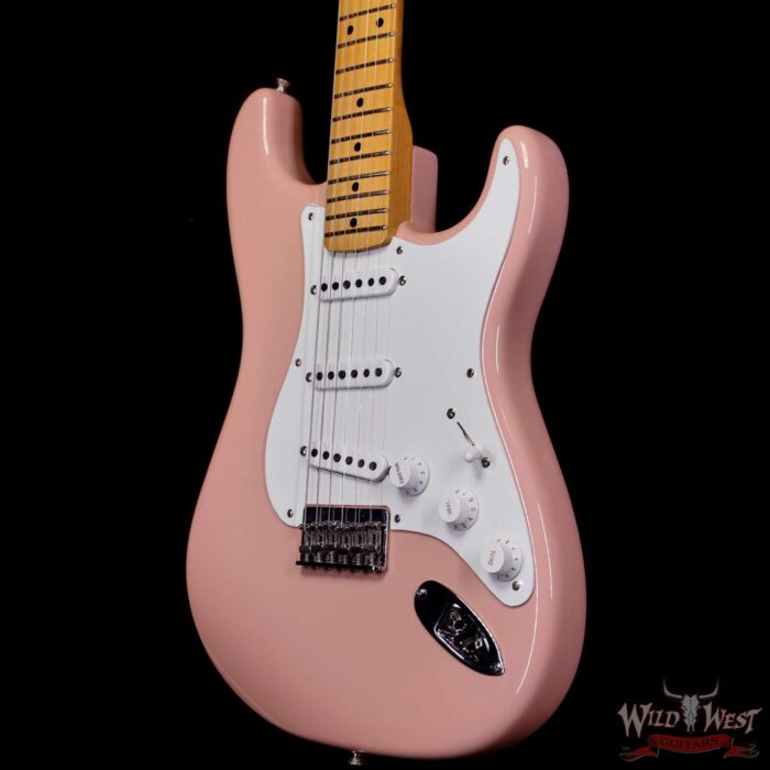 Fender Custom Shop Vintage Custom ‘55 1955 Hardtail Stratocaster Time Capsule Package Aged Shell Pink 7.25 Pounds - Image 2