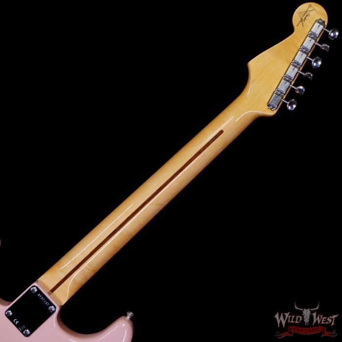 Fender Custom Shop Vintage Custom ‘55 1955 Hardtail Stratocaster Time Capsule Package Aged Shell Pink 7.25 Pounds - Image 5