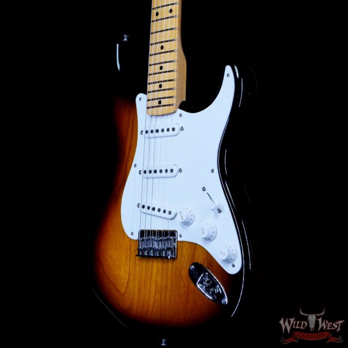 Fender Custom Shop Vintage Custom ‘55 1955 Hardtail Stratocaster Time Capsule Package Aged 2 Tone Sunburst - Image 2