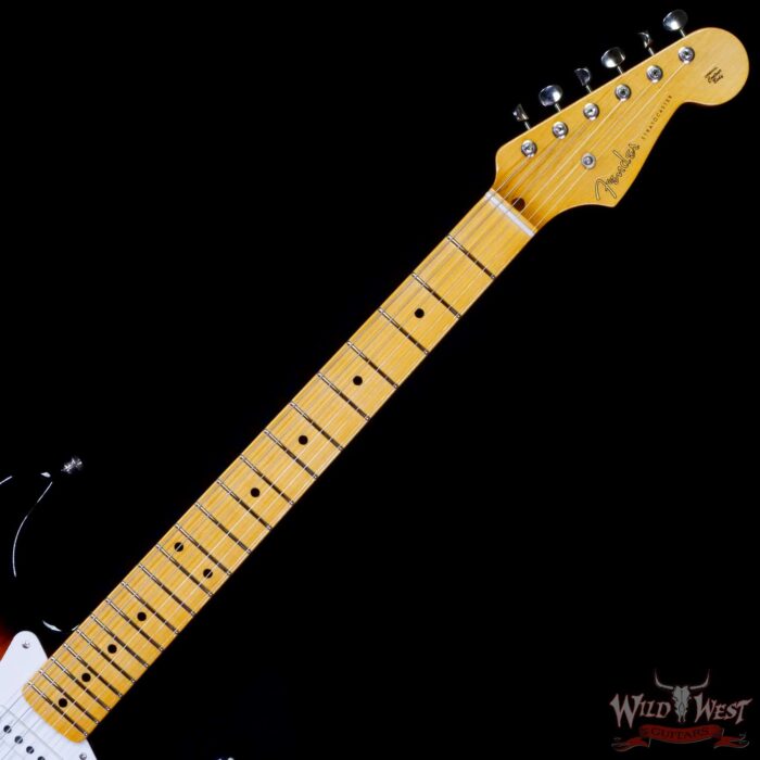 Fender Custom Shop Vintage Custom ‘55 1955 Hardtail Stratocaster Time Capsule Package Aged 2 Tone Sunburst - Image 4