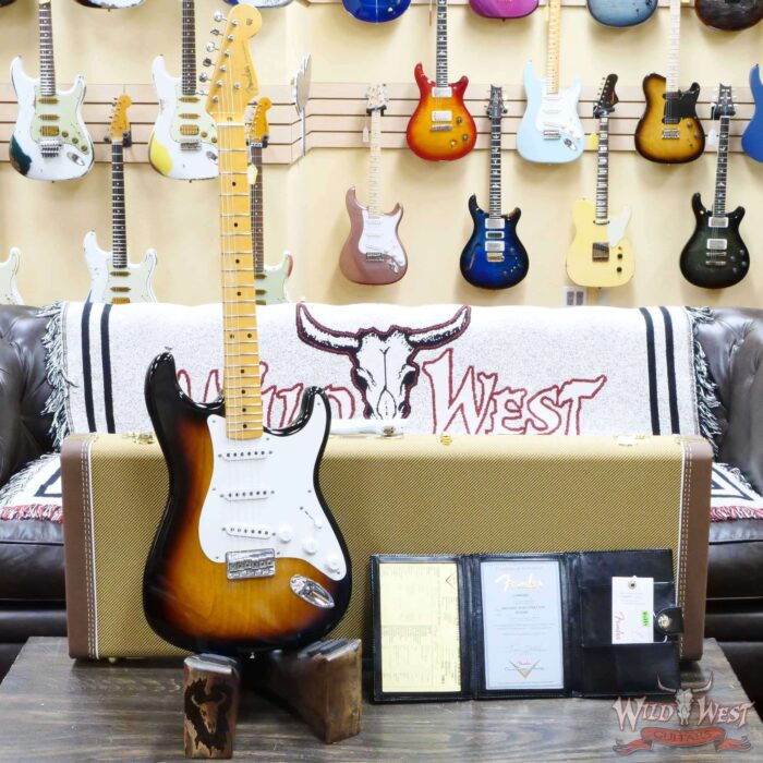 Fender Custom Shop Vintage Custom ‘55 1955 Hardtail Stratocaster Time Capsule Package Aged 2 Tone Sunburst - Image 6