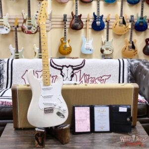 Fender Custom Shop Vintage Custom ‘55 1955 Hardtail Stratocaster Time Capsule Package Aged White Blonde 7.40 LBS - Image 6