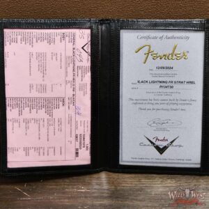 Fender Custom Shop Wild West Black Lightning Stratocaster HSS Floyd Rose Rosewood Board 22 Frets Heavy Relic Candy Apple Red 8.15 LBS - Image 14